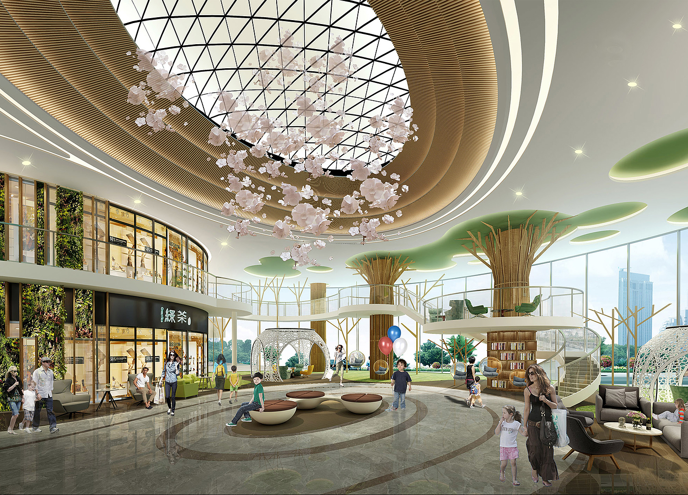 interior，space，design，Haizhou，theme，