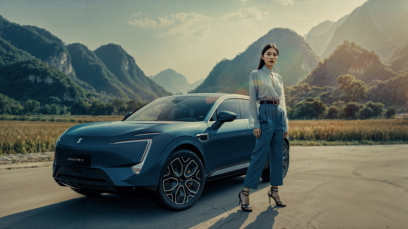 Avatr 11，automobile，vehicle，conceptual design，