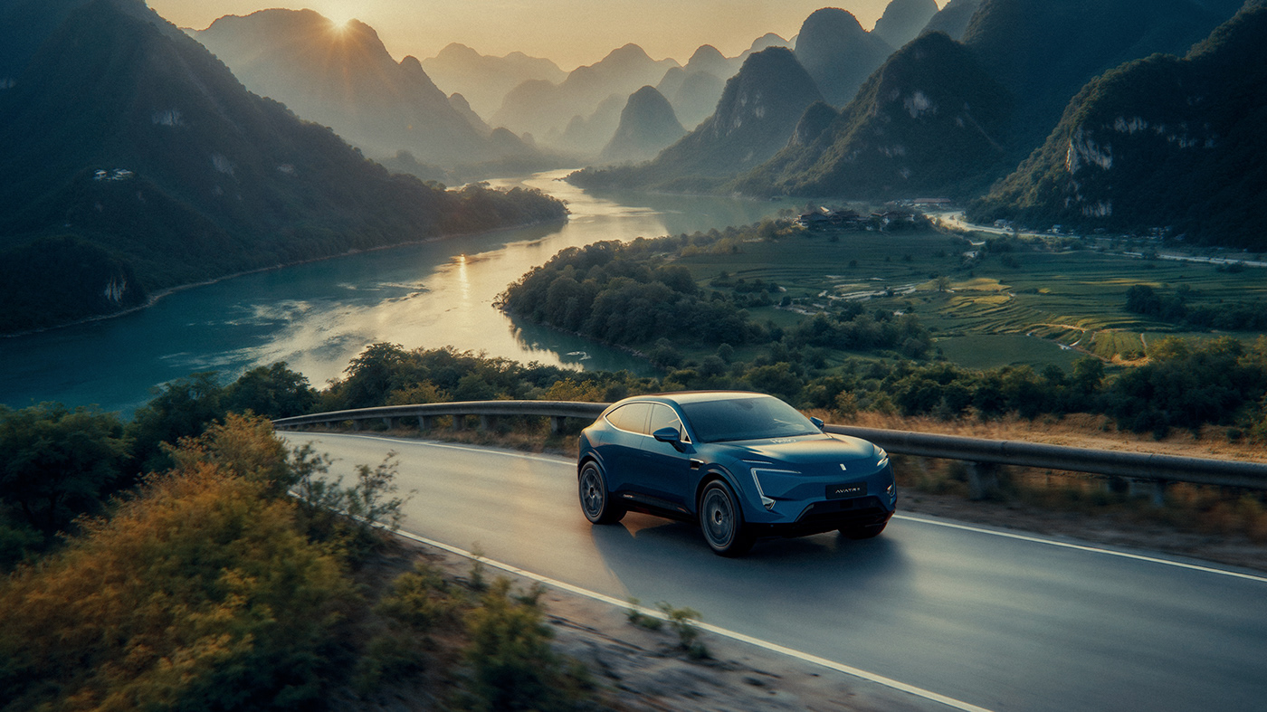 Avatr 11，automobile，vehicle，conceptual design，