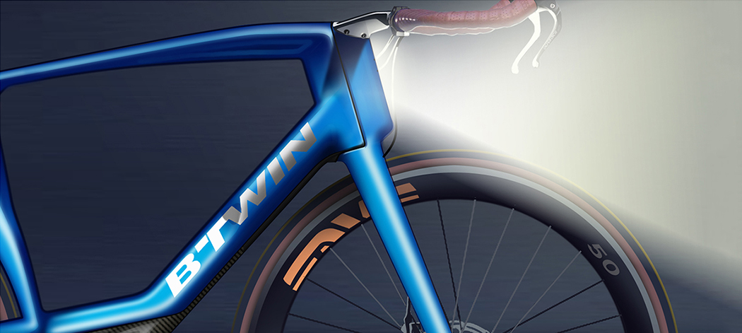 Double beam，Bicycle，btwin，