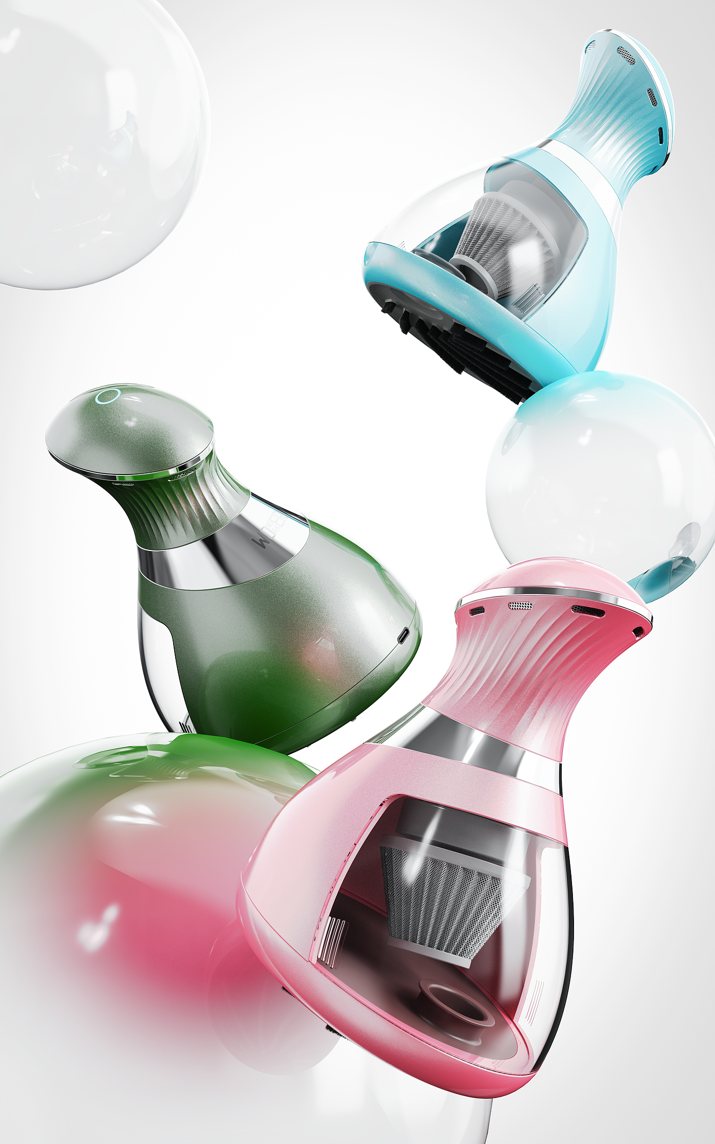 Appearance design，industrial design，Vacuum cleaner，Office Supplies，3D modeling，3D rendering，Original design，