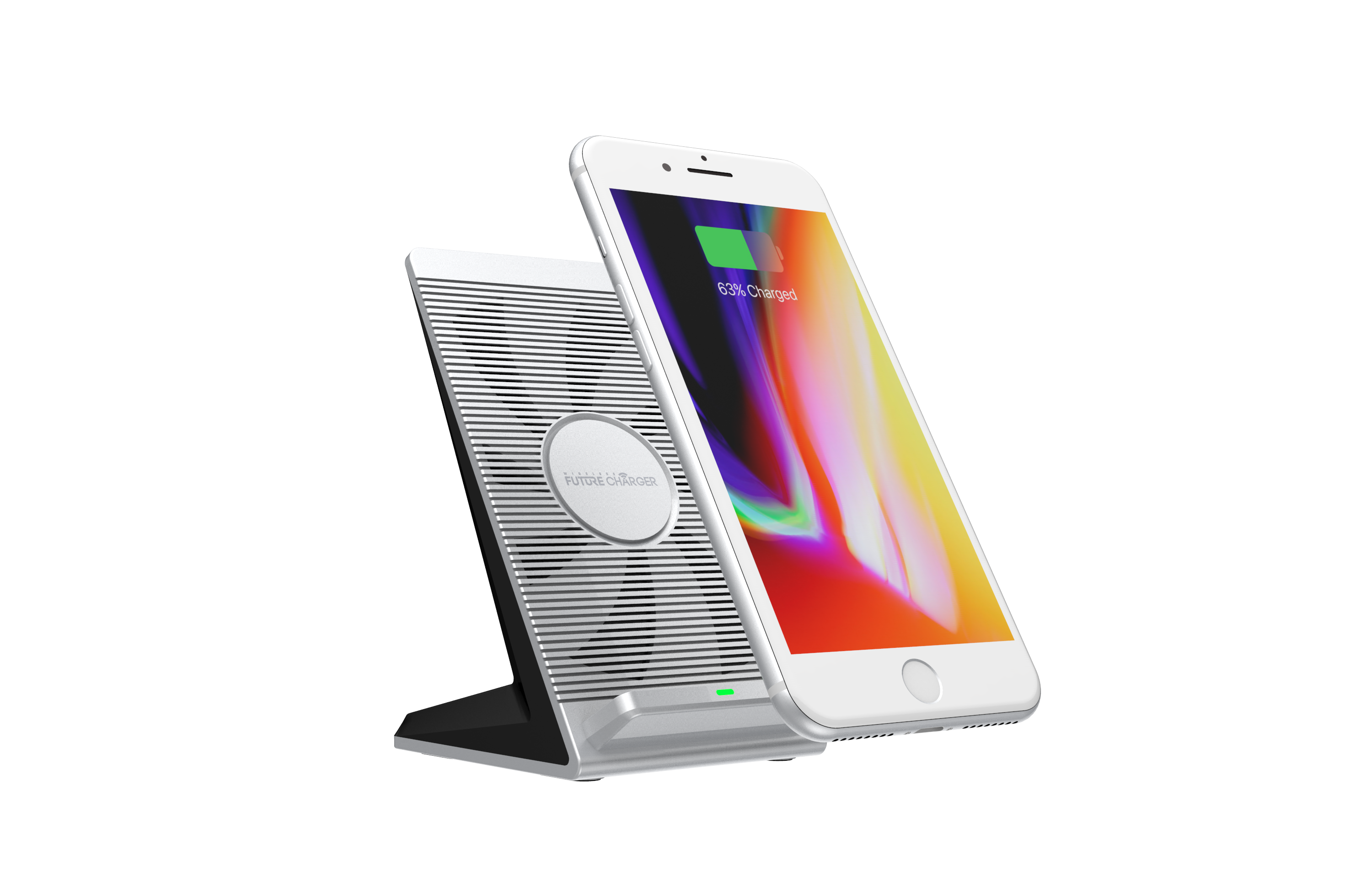 Wireless charging with fan bracket，