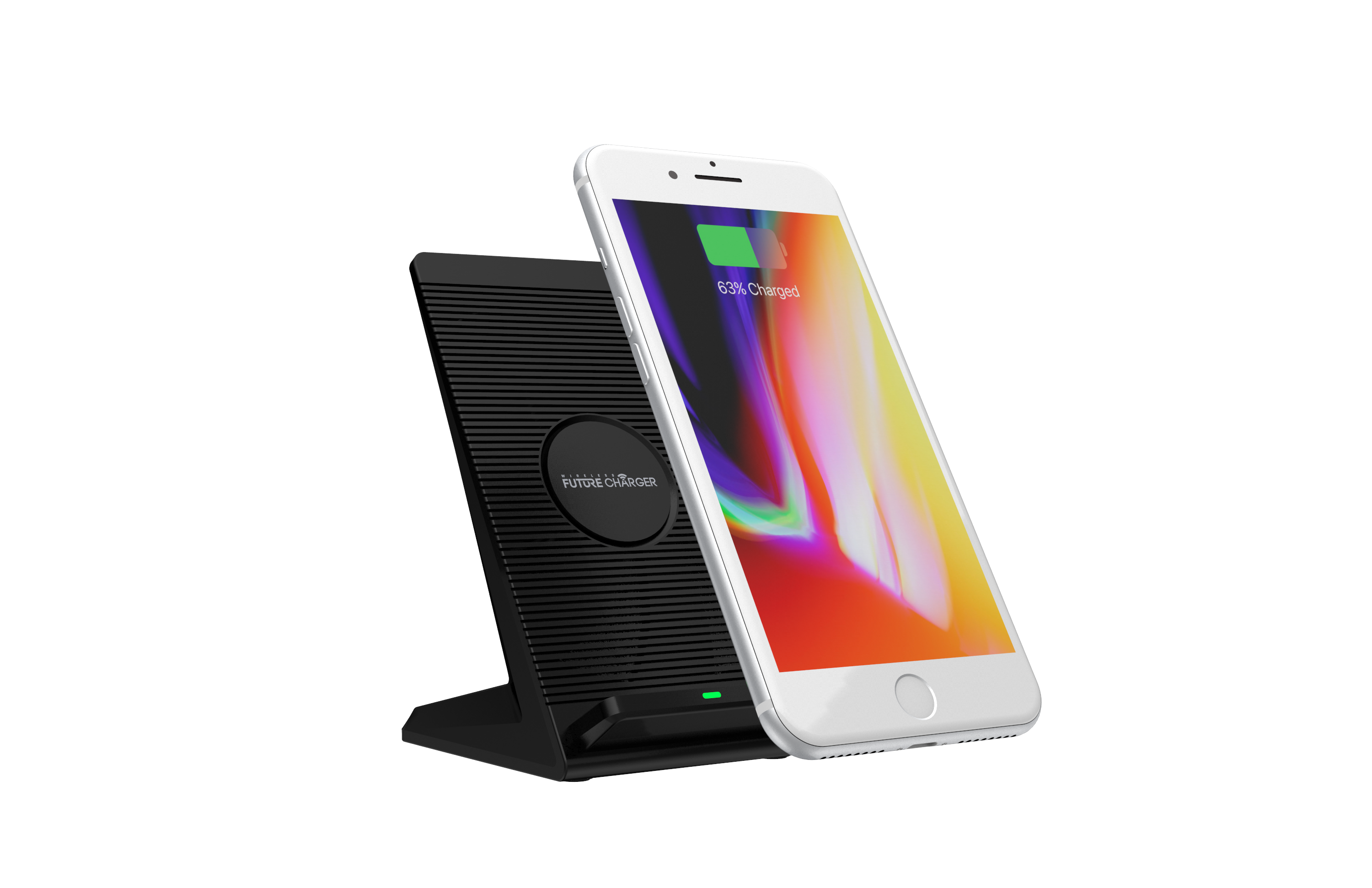 Wireless charging with fan bracket，