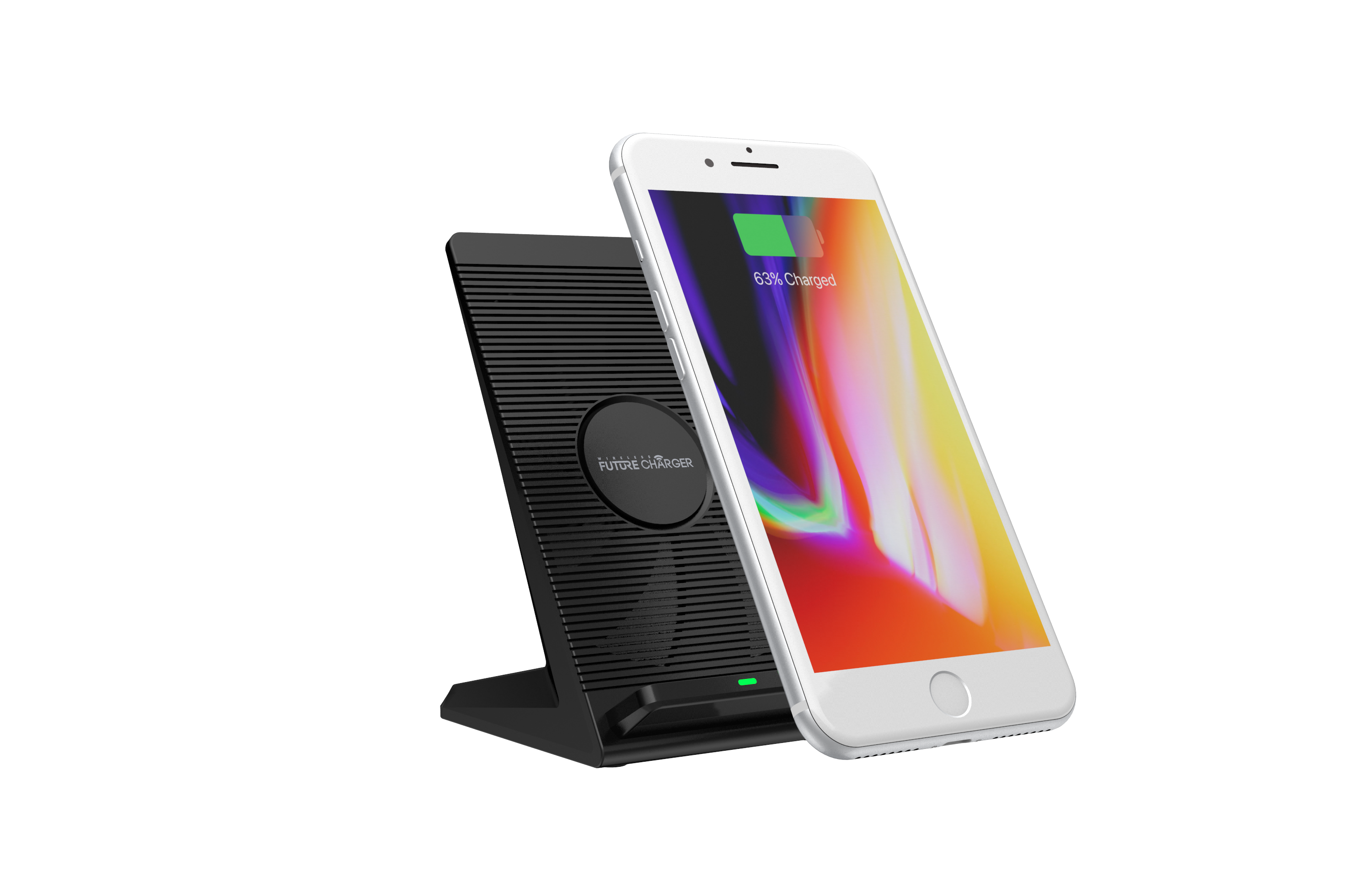 Wireless charging with fan bracket，