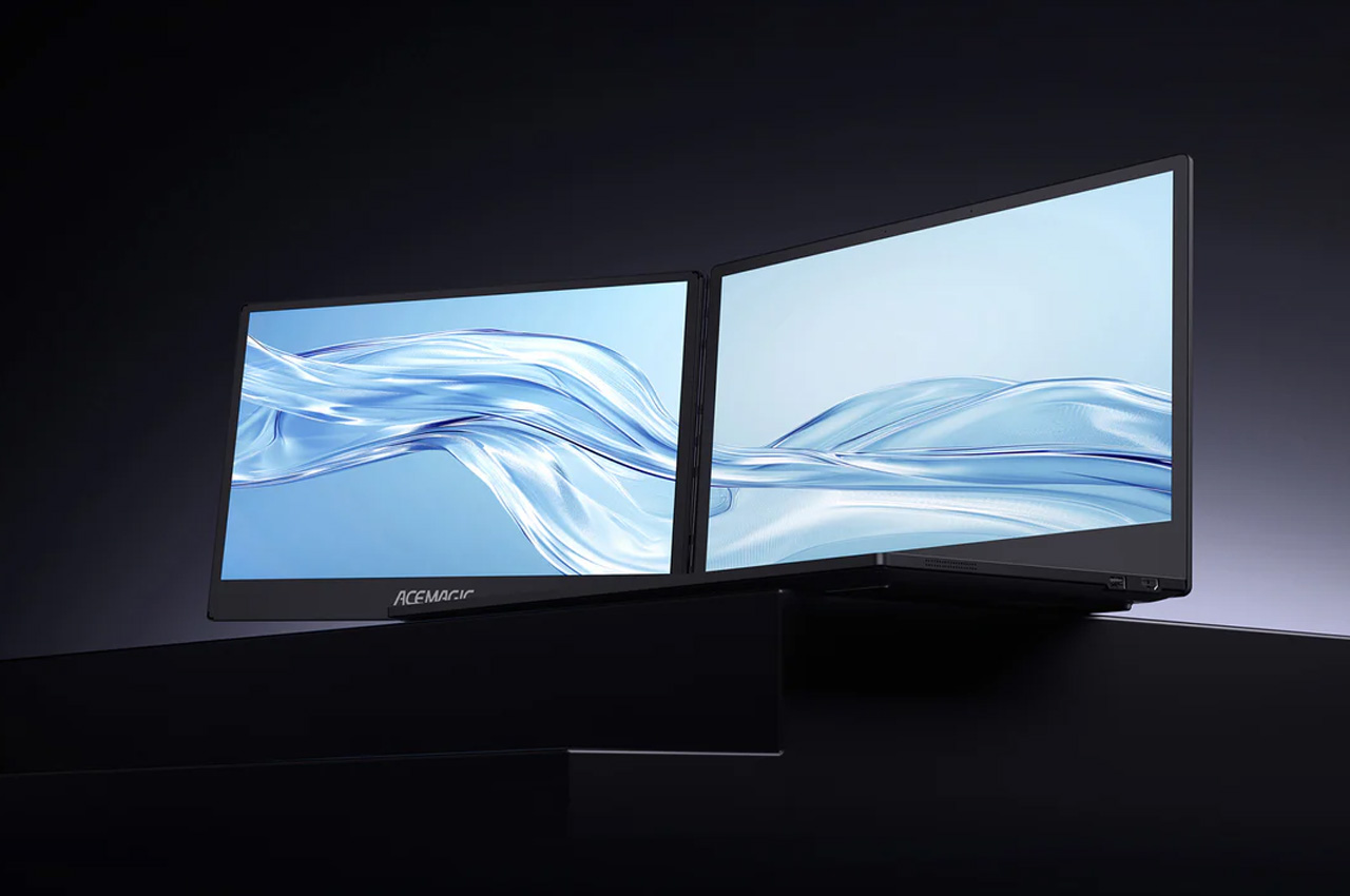 Double screen，business affairs，notebook，fold，science and technology，