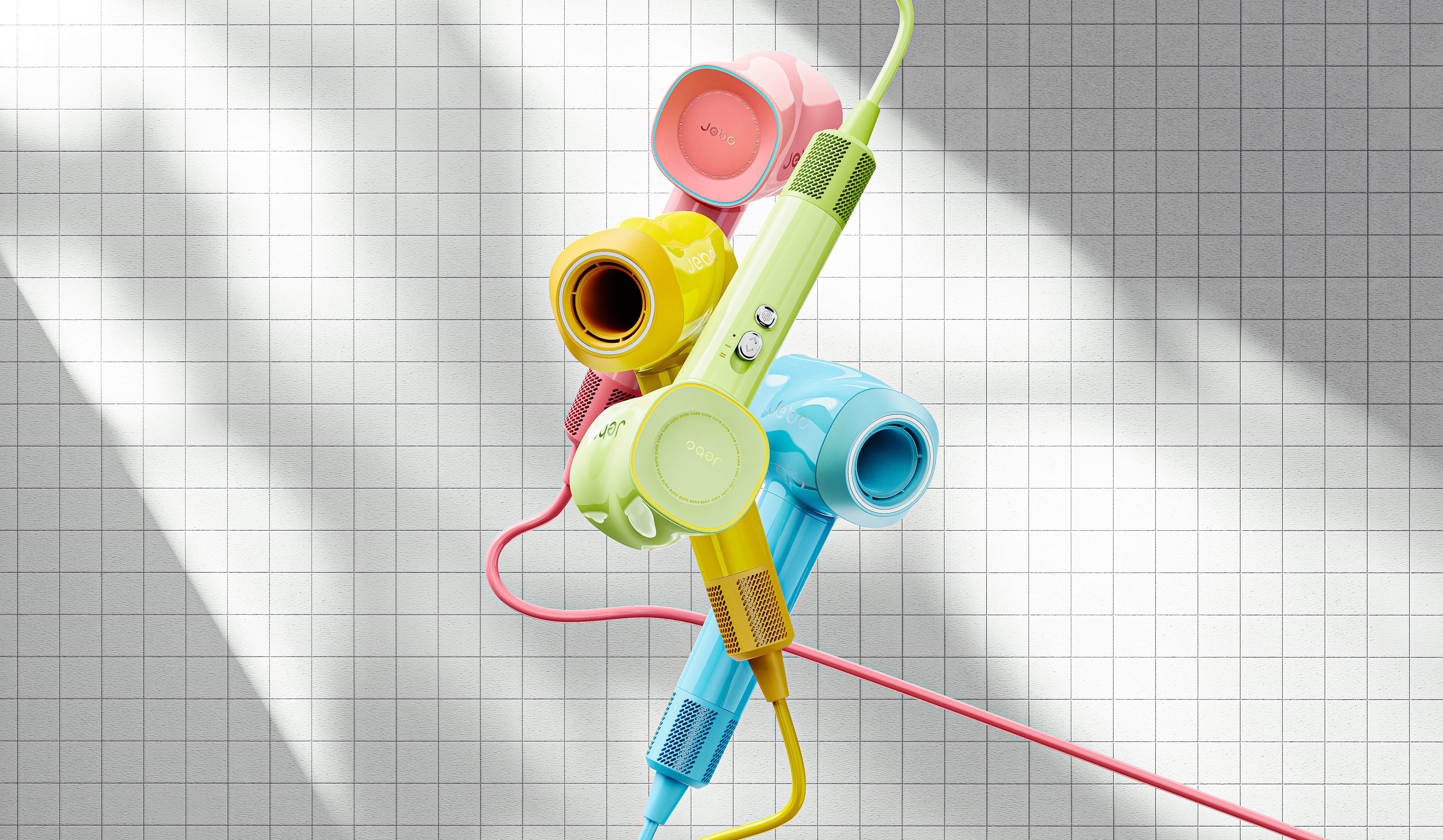 articles for daily use，industrial design，small home appliances，hair drier，product design，Household appliances，Product rendering，