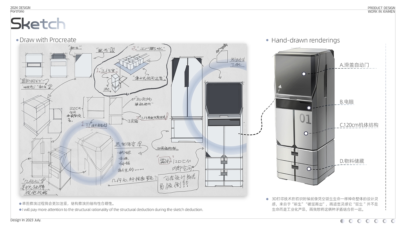 industrial design，3D printer，product design，Digital intelligence，Light curing printer，printer，sample reels，