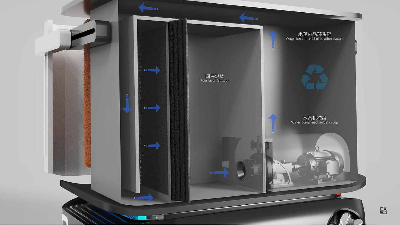 Cleaning robot，Internet of things，smart city，Future technology，product design，vehicle，environmental protection energy，sample reels，