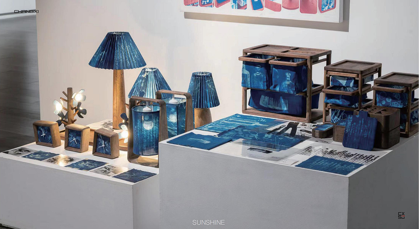 Cultural creation，blue sun，traditional culture，Home furnishing，product design，id，