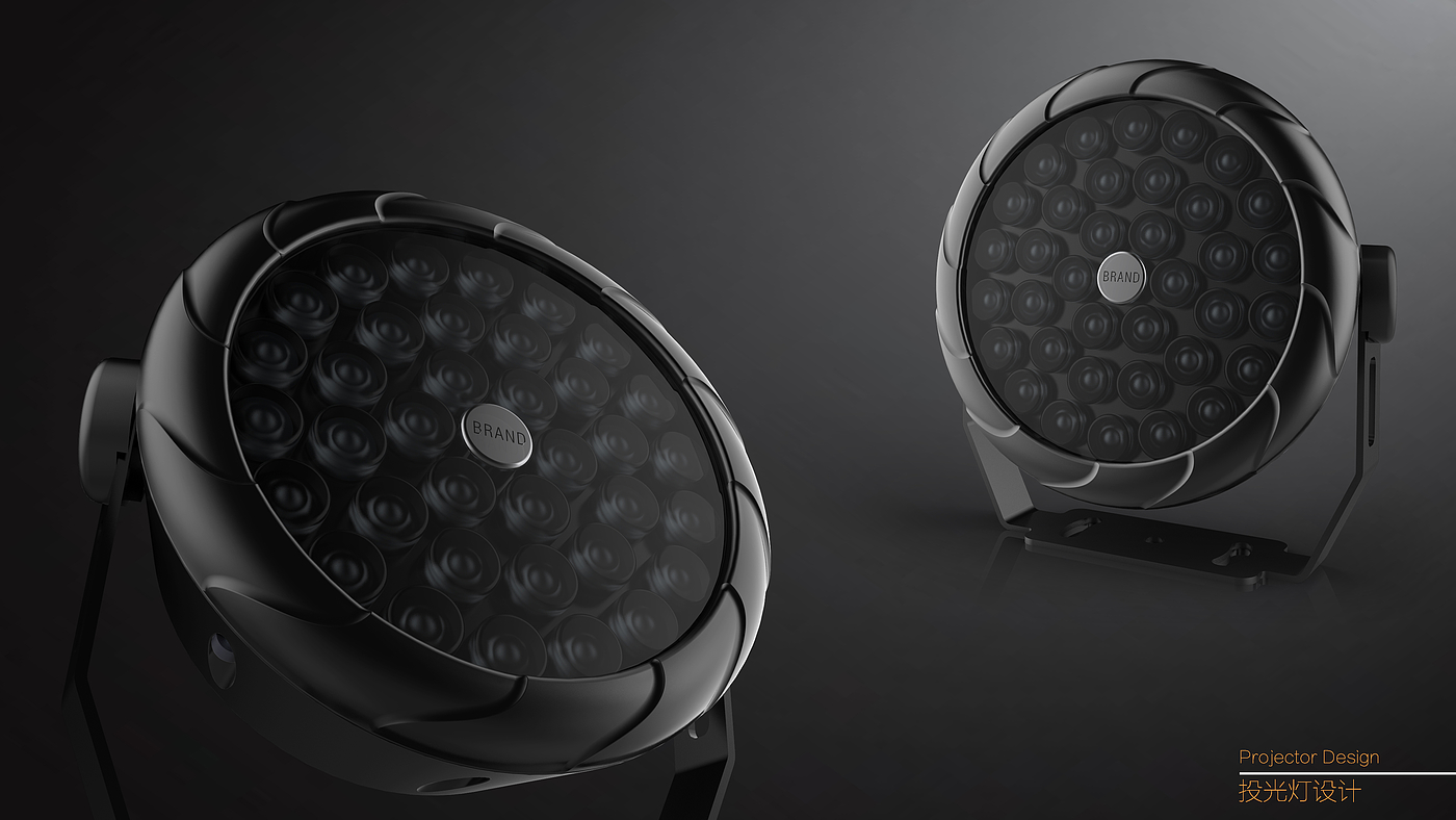 Projection lamp design，
