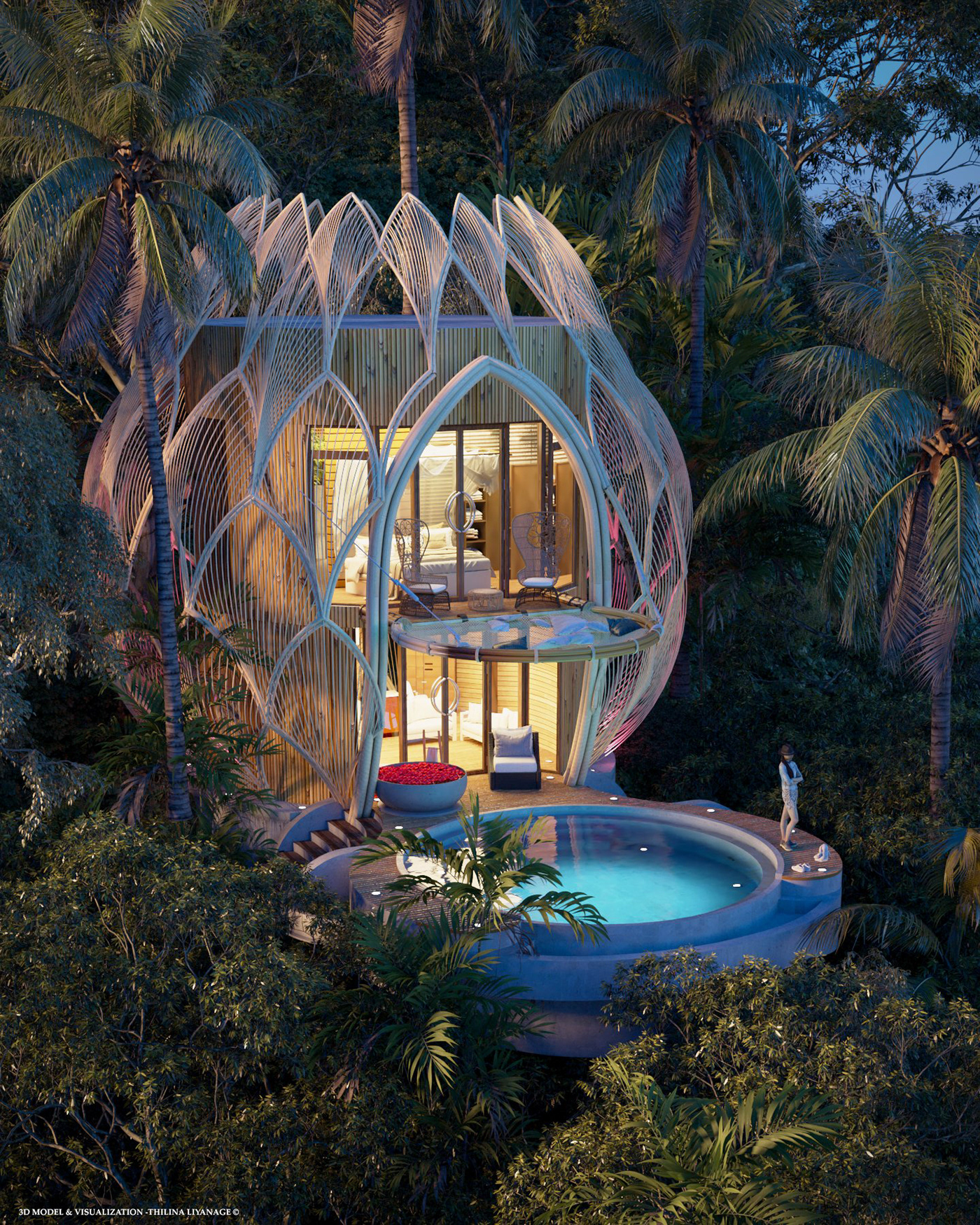 residence，villa，Architecture，environmental design，