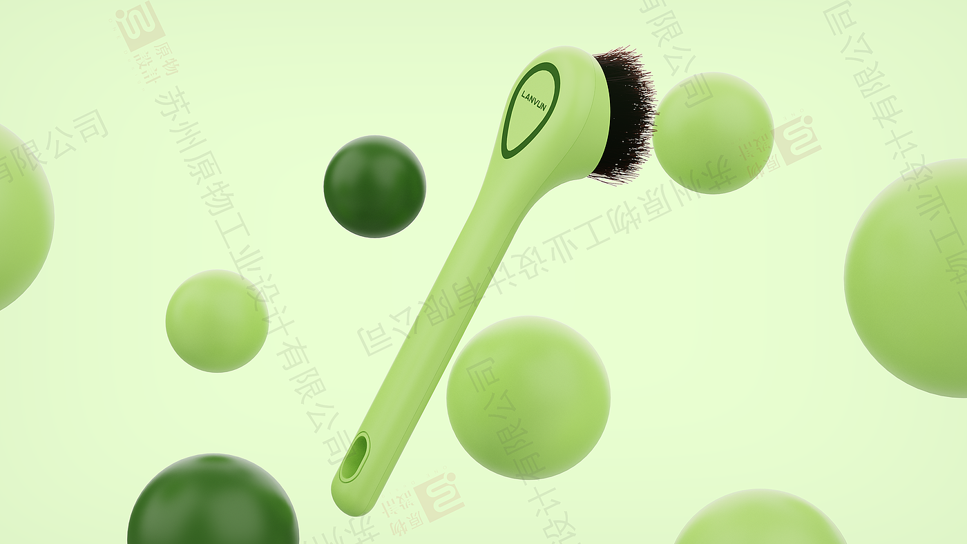 Toilet brush，Pot brush design，Design of Roller Hair Sticker，Household cleaning kit combination design，avocado green color matching，