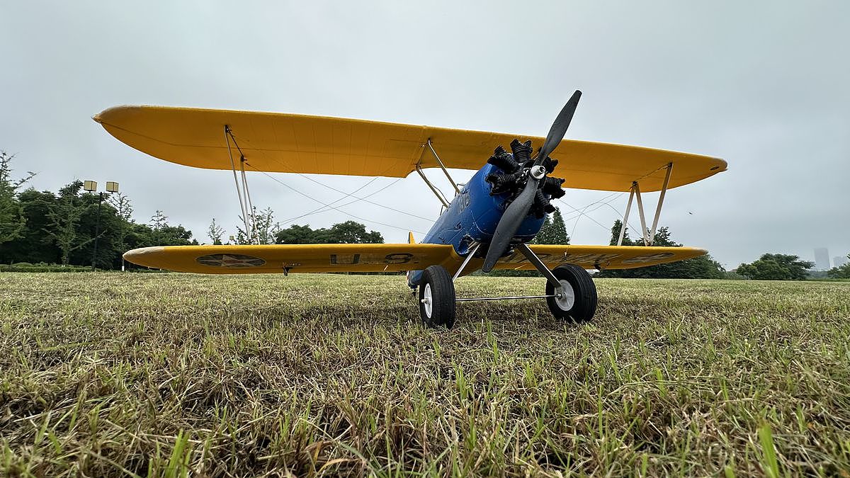 RC Biplane，Stearman PT-17，