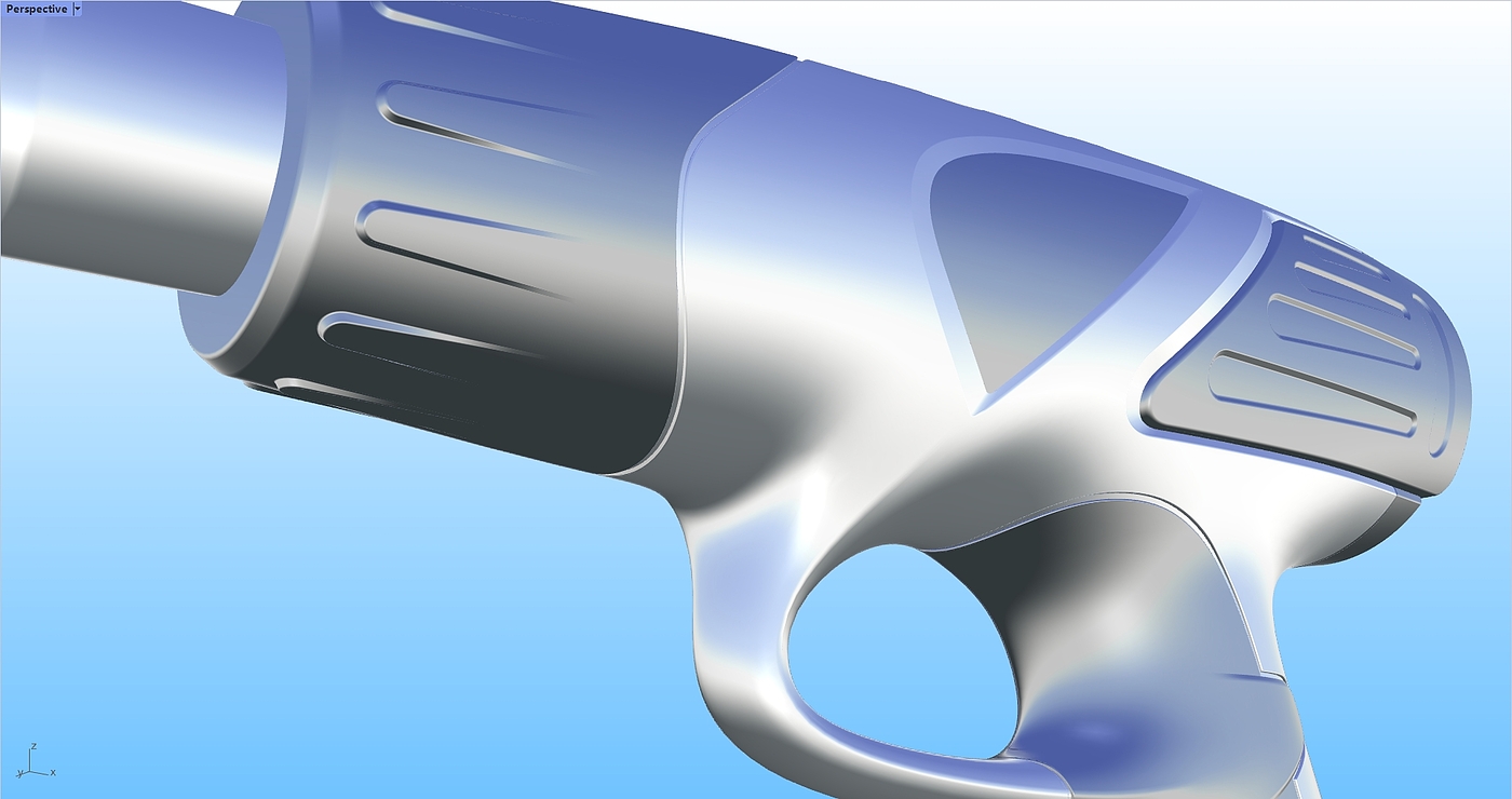 Hot air gun，Design，modeling，Modeling tutorial，Rhinoceros tutorial，Rhino modeling，Tutorial sharing，Rhino tutorial，