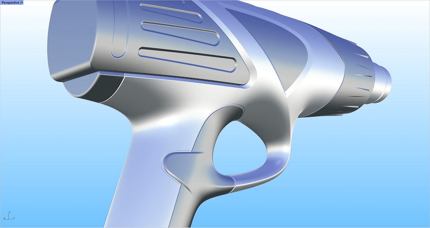 Hot air gun，Design，modeling，Modeling tutorial，Rhinoceros tutorial，Rhino modeling，Tutorial sharing，Rhino tutorial，