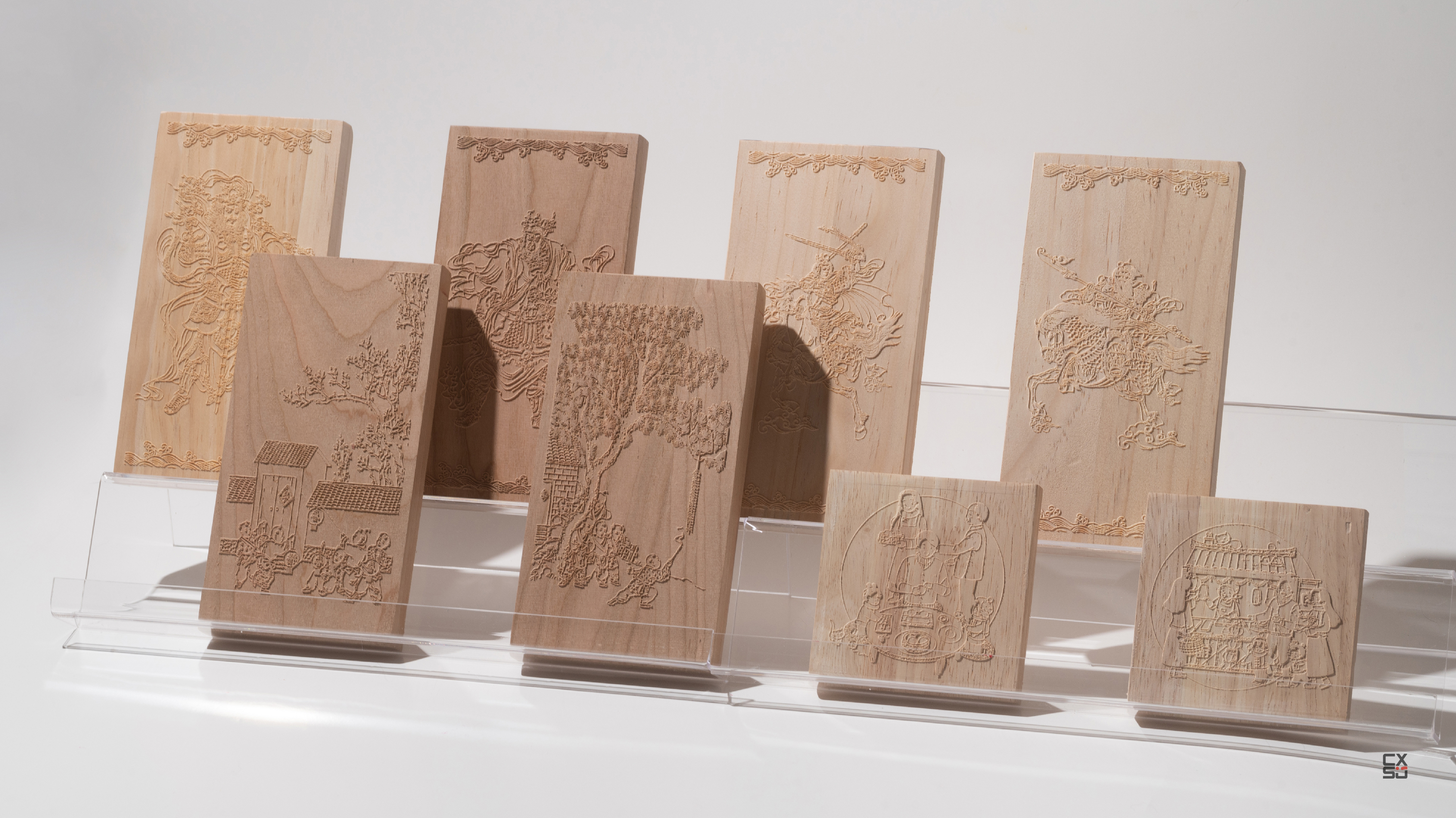 Intangible cultural heritage，woodblock，New Year pictures，interactive，customs of the year，Cultural and creative products，product design，sample reels，