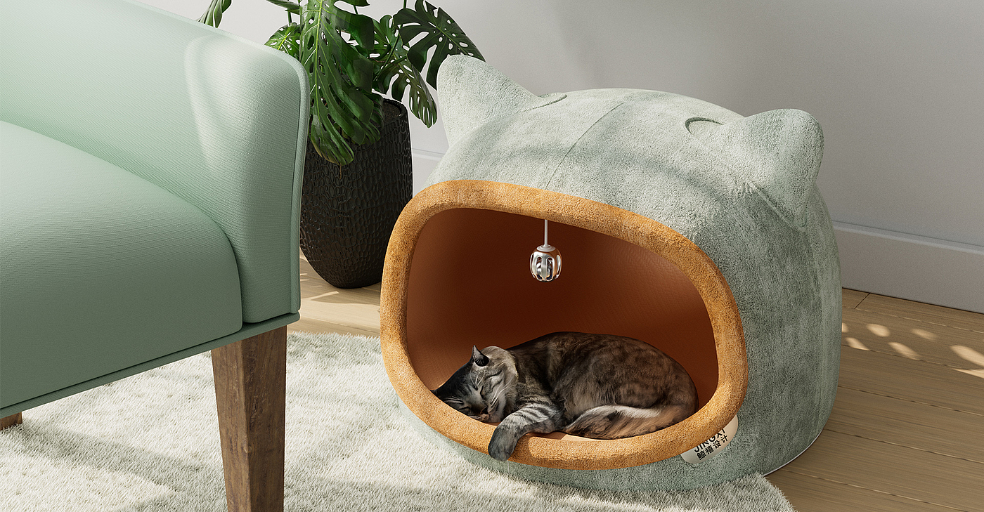 Cat nest design，Pet House Design，Pet product design，Pet products design，Pet products，Pet Supplies & Pet，Creative cat nest design，