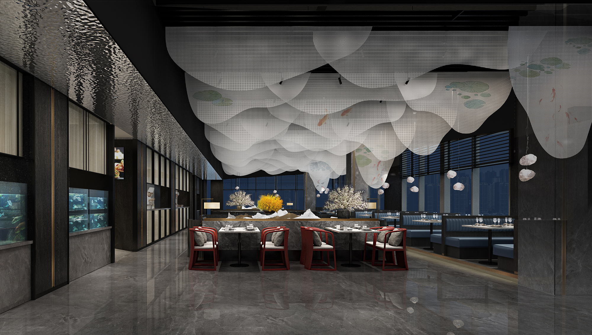 modern，design，Restaurant，vintage，styles，