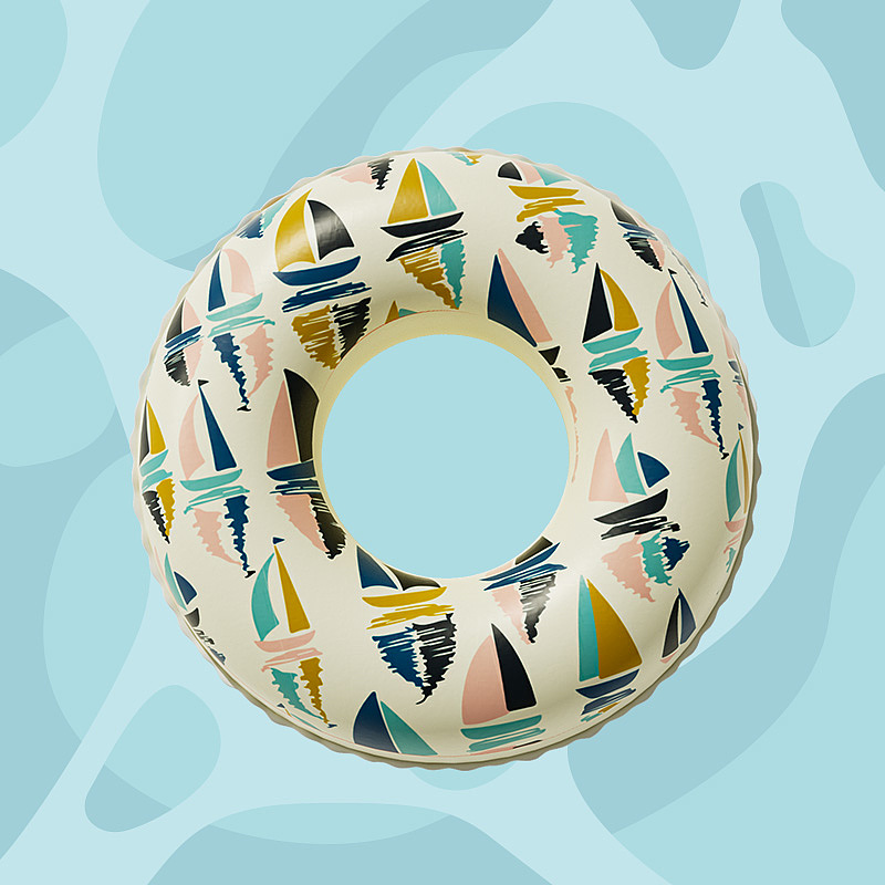 Fashion swimming ring，dopamine，children swimming，