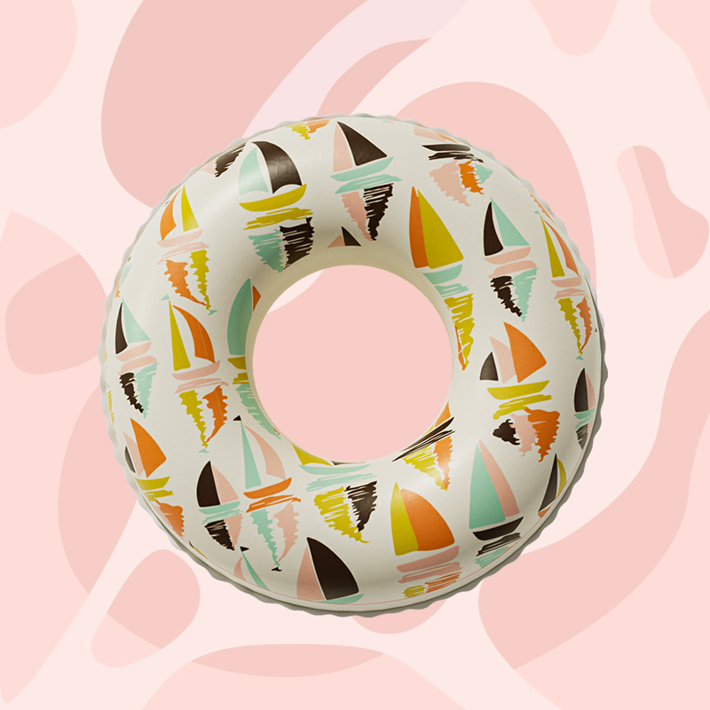 Fashion swimming ring，dopamine，children swimming，