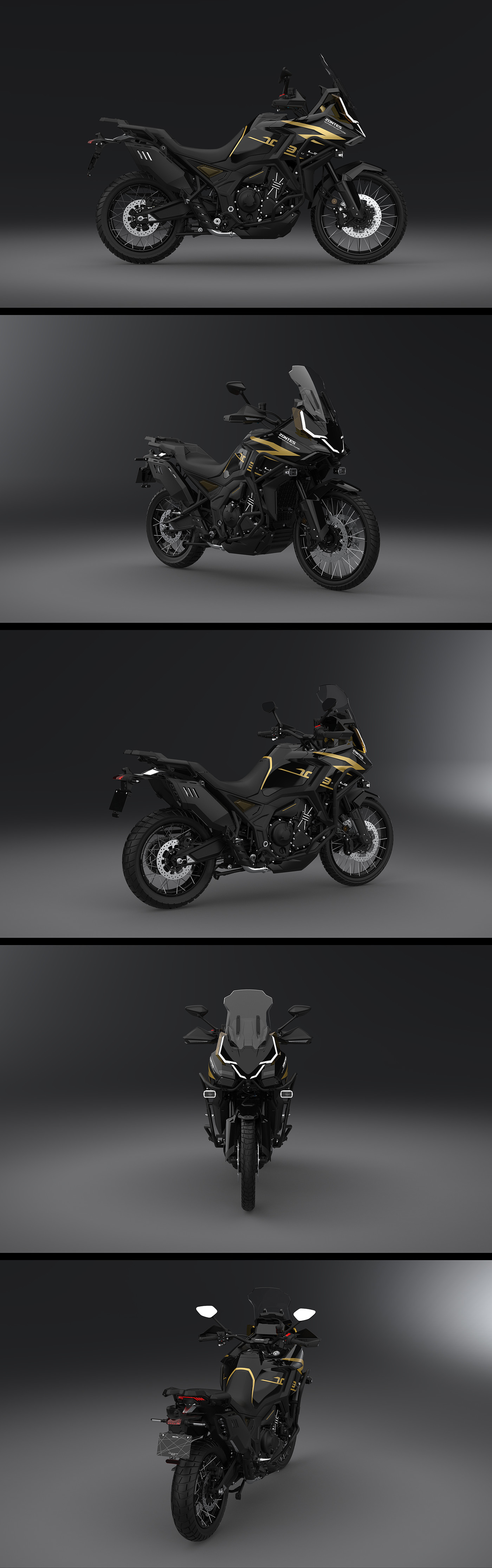 ADV，pull，cross-country，concept，two-wheeled motorcycle，Cruise，dark，motorcycle，