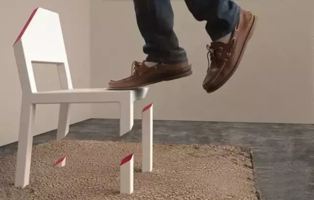 Bookchair collection，Lift chair，Divide seat，Peter Bristol，steel wire，