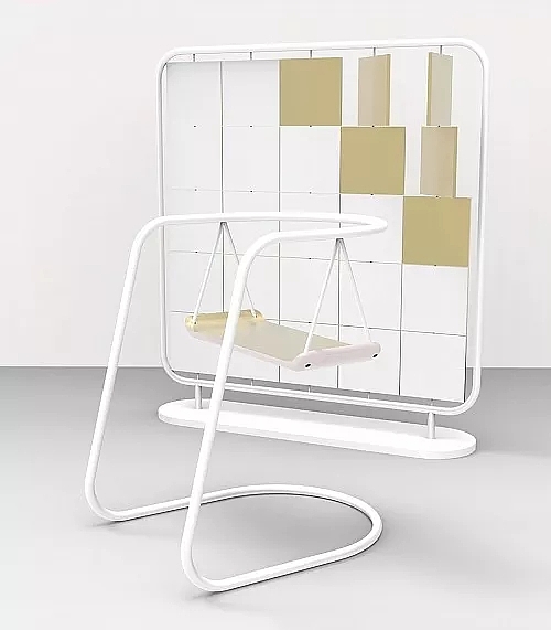 Bookchair collection，Lift chair，Divide seat，Peter Bristol，steel wire，