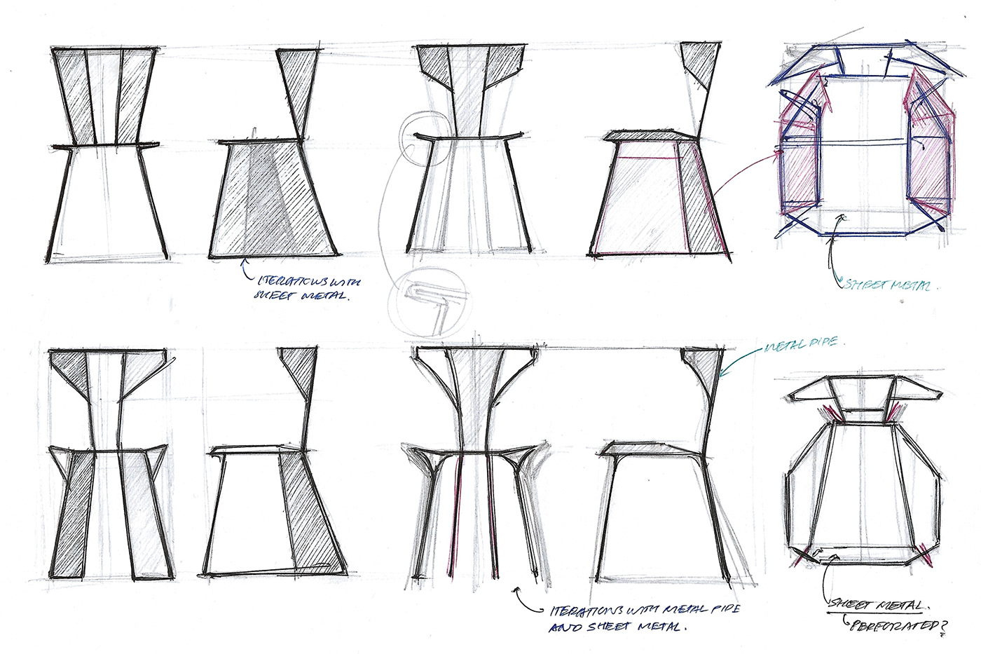 Moka，chair，Italy，