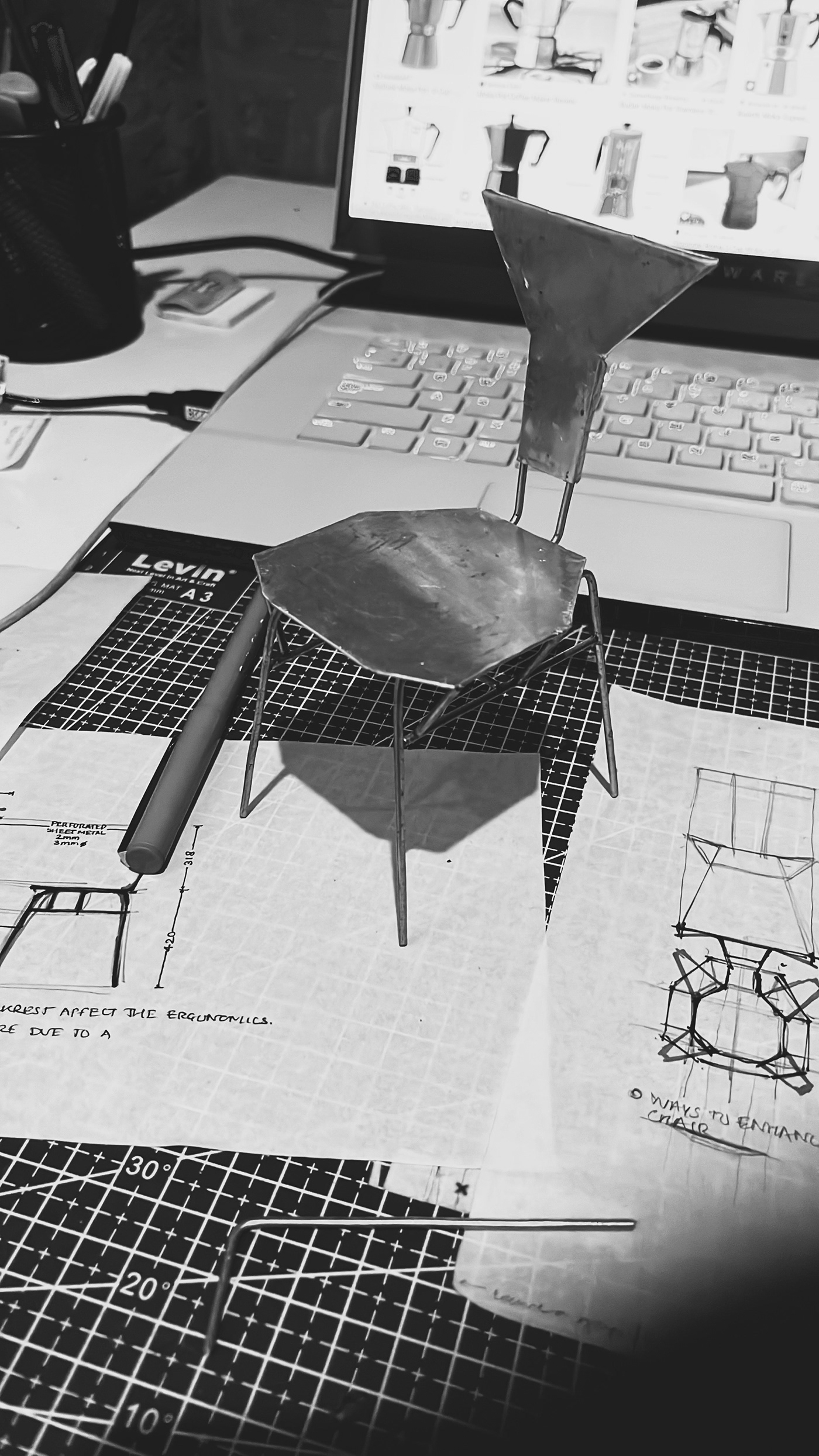 Moka，chair，Italy，