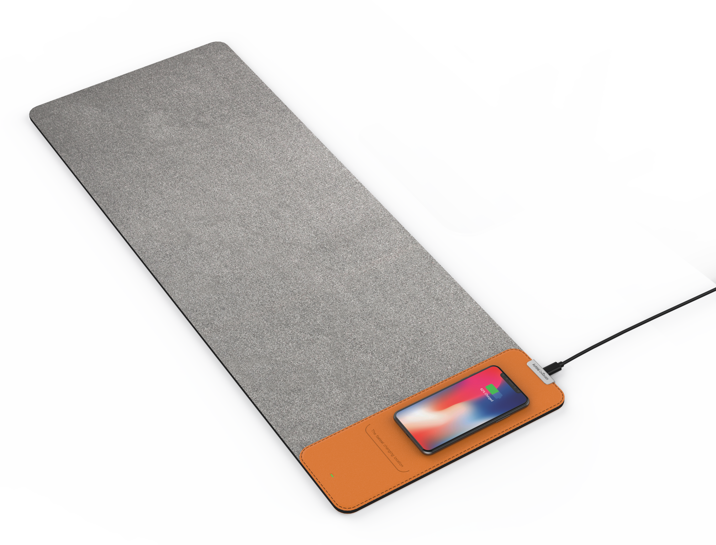 Mouse pad wireless charging，