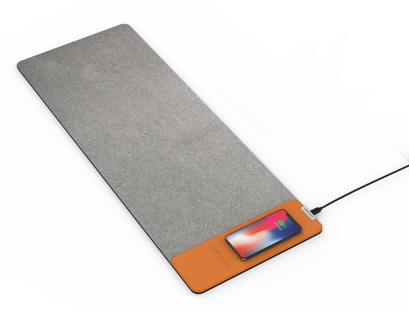 Mouse pad wireless charging，