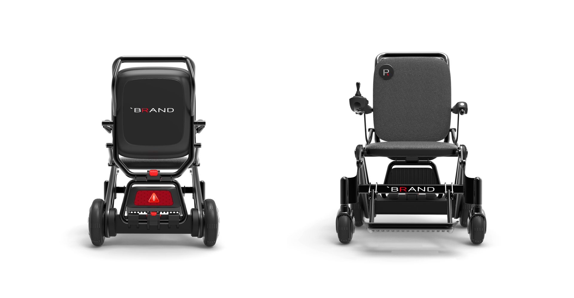 Electric wheelchair，Elderly scooter，Mobile tools，Wheelchair concept，Folding storage，