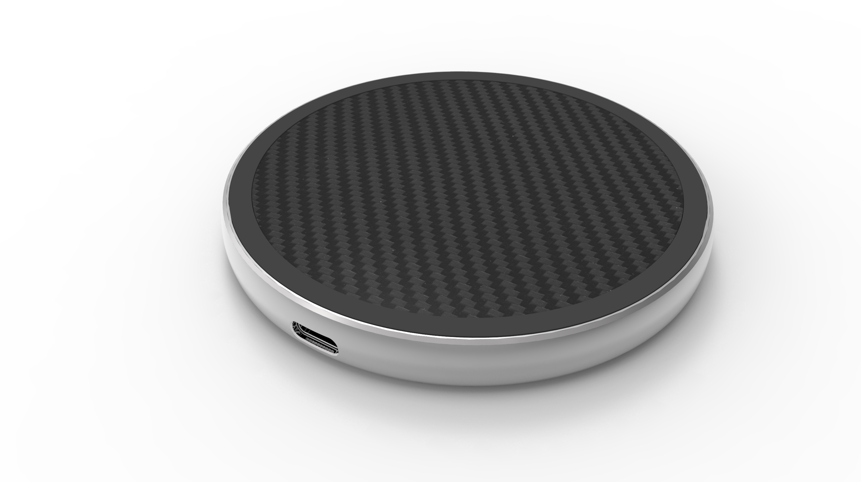 Support fast charging 10W，Aluminum alloy plus carbon fiber panel，