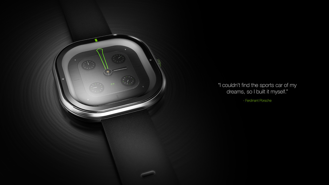 industrial design，product design，Wrist watch，Porsche，