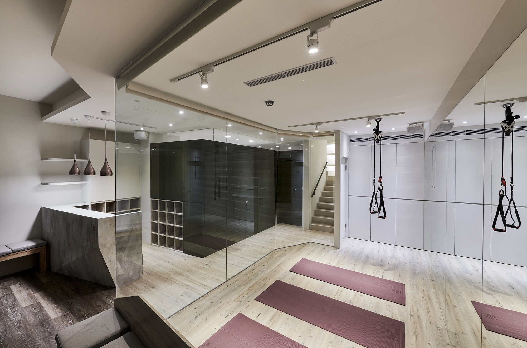 GREEN，design，stylish space，clinic，layout，