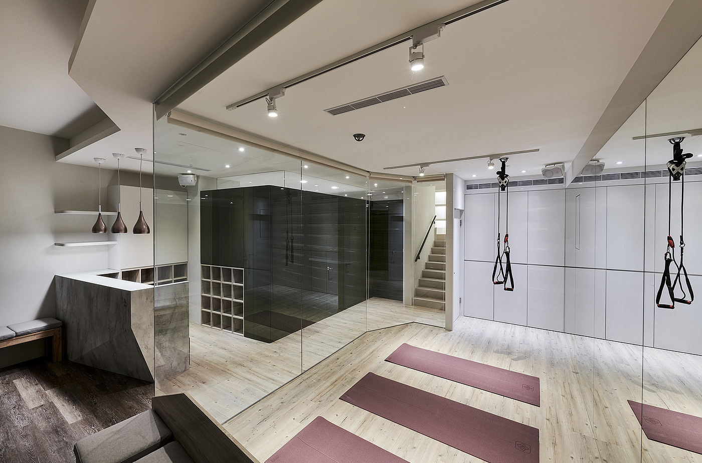 GREEN，design，stylish space，clinic，layout，