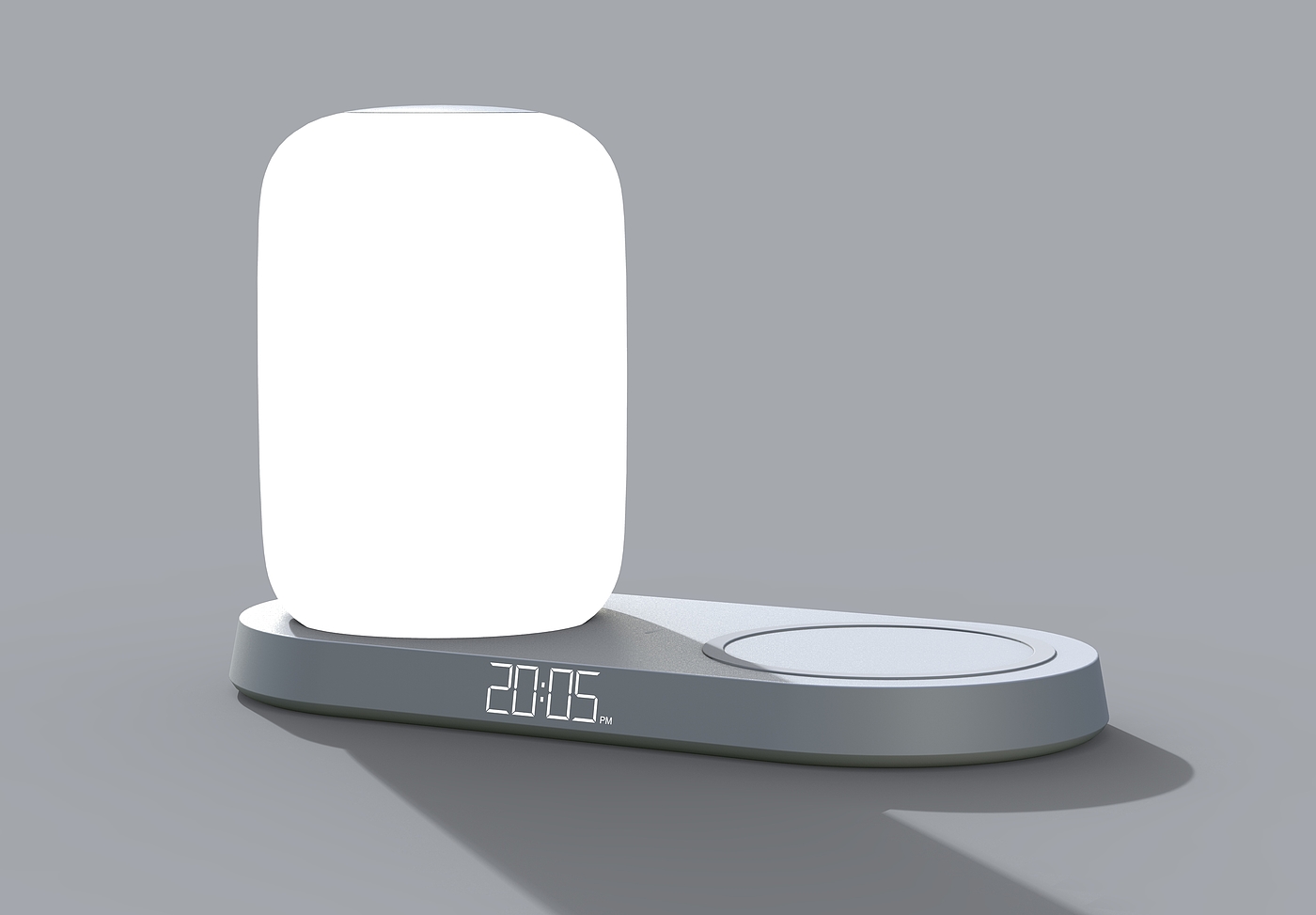 Night light wireless charging，