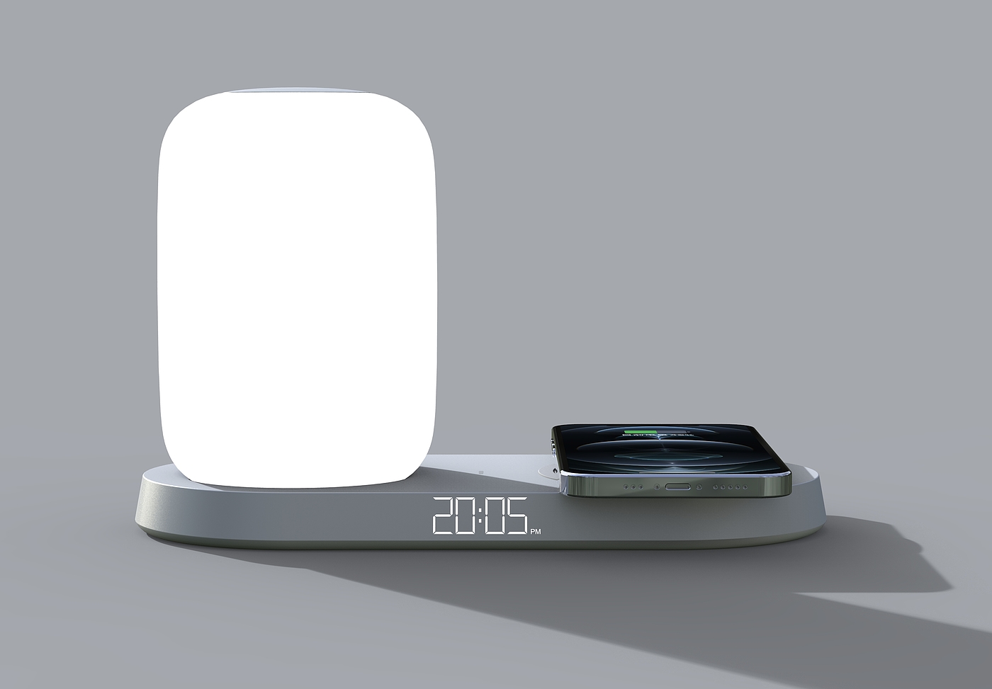 Night light wireless charging，