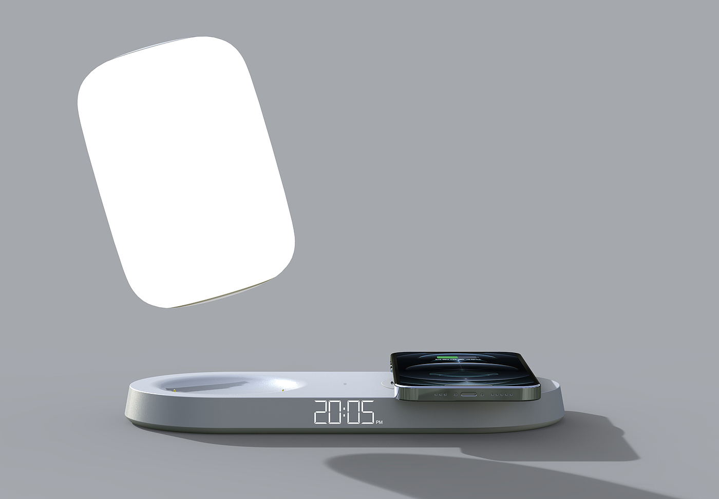 Night light wireless charging，