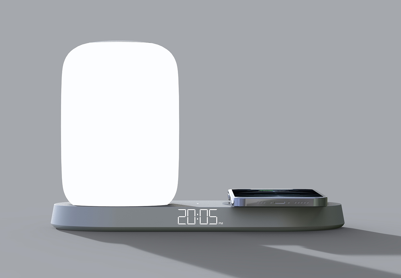 Night light wireless charging，