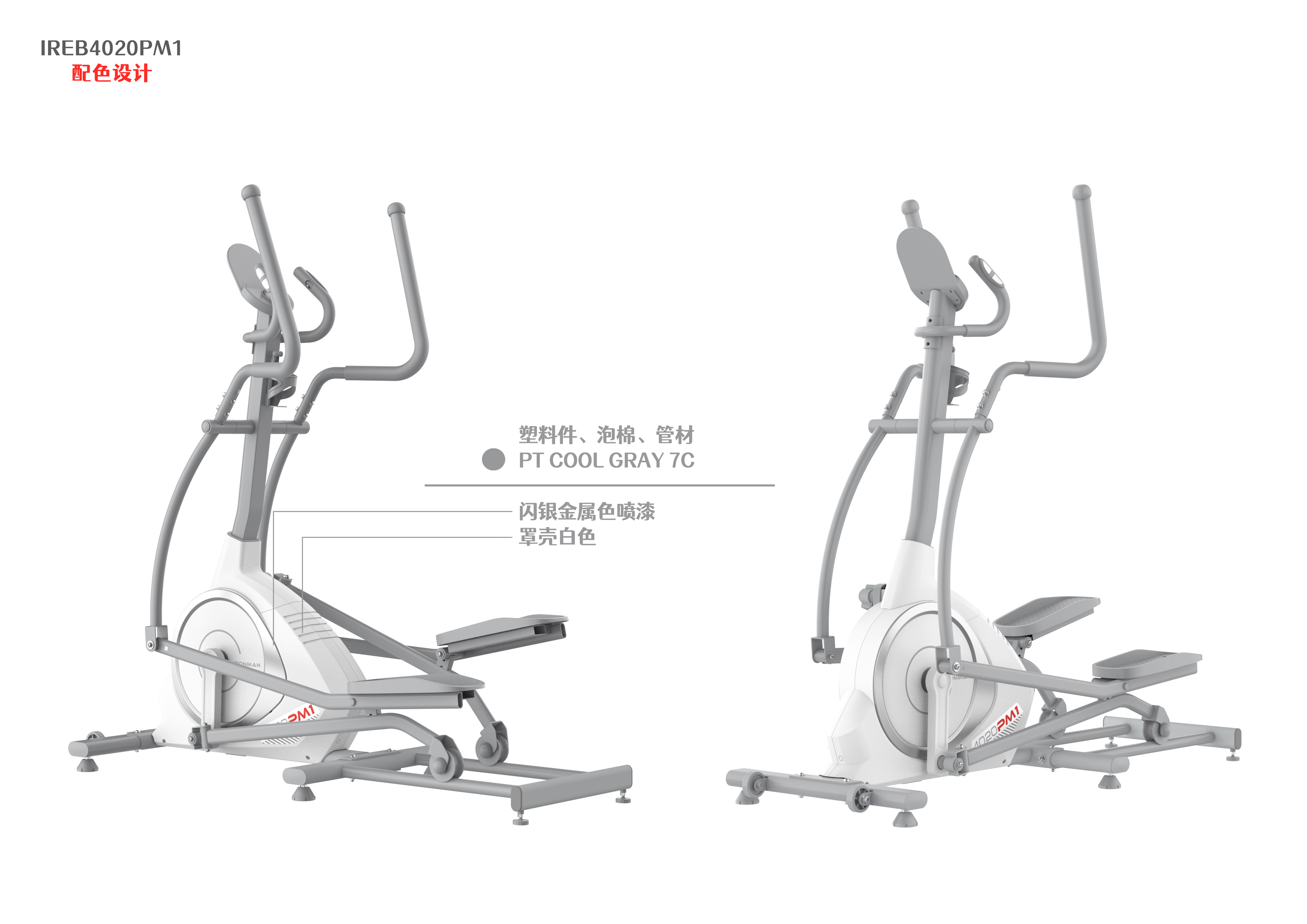 Treadmill，Exercise bike，Rowing machine，