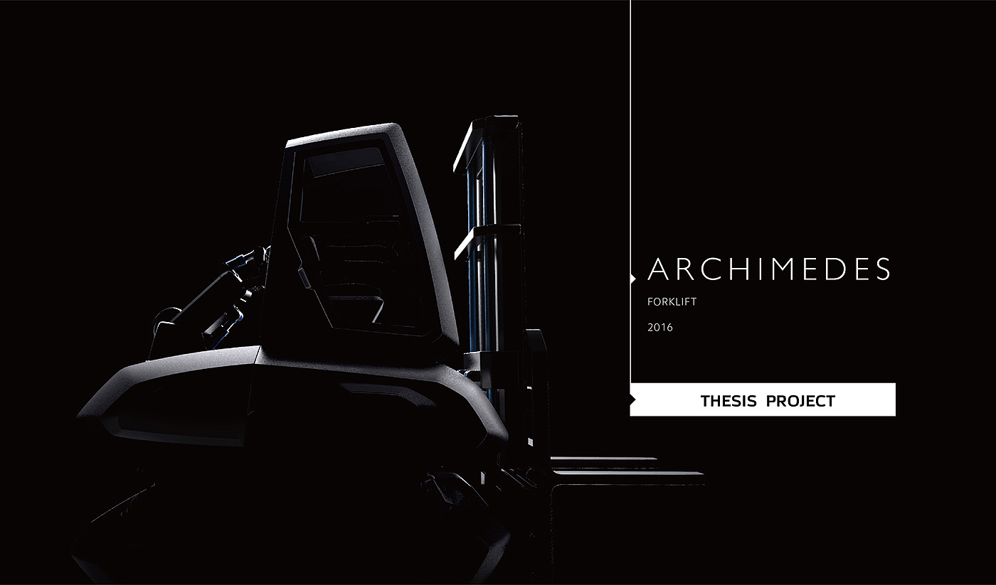 Archimedes，叉车，概念设计，货物搬运，