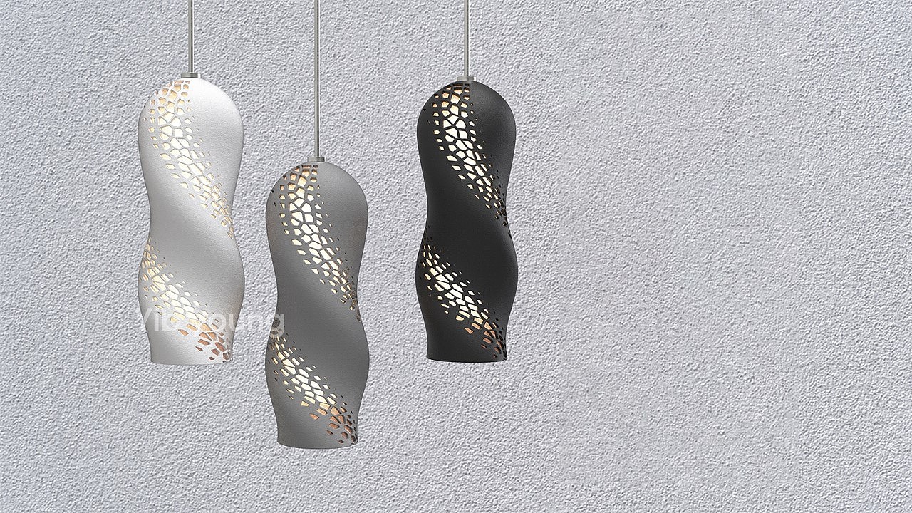 Lamp design，lighting design ，Parameterization，