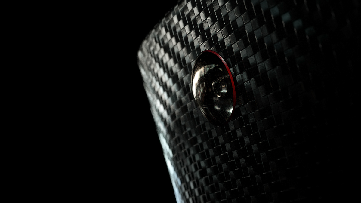 one:cycle，Bicycle，conceptual design，Red and black，Octane rendering，