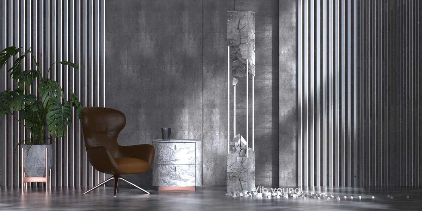 Lamp design，Parameterization，cement，