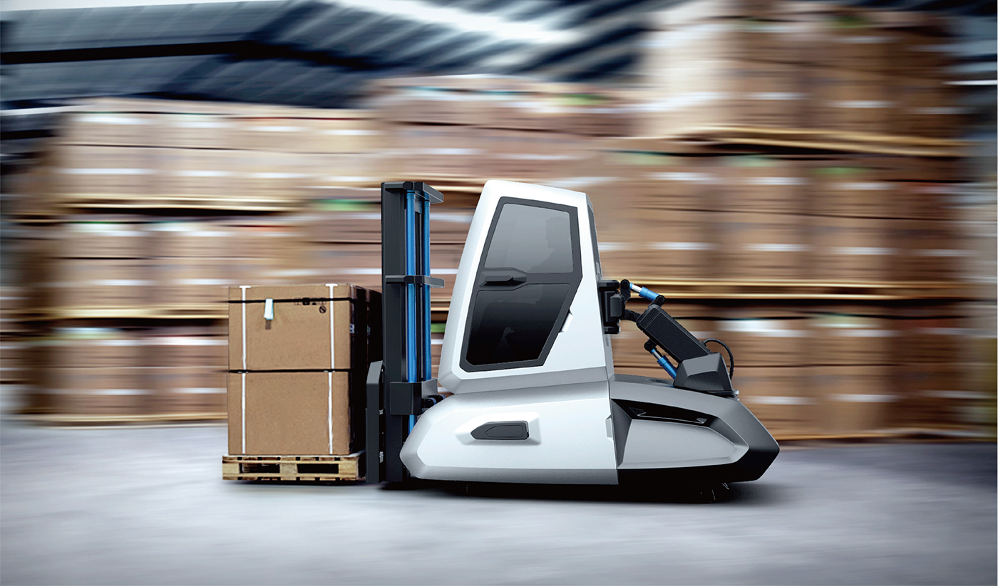 Archimedes，Forklift，conceptual design，cargo handling ，