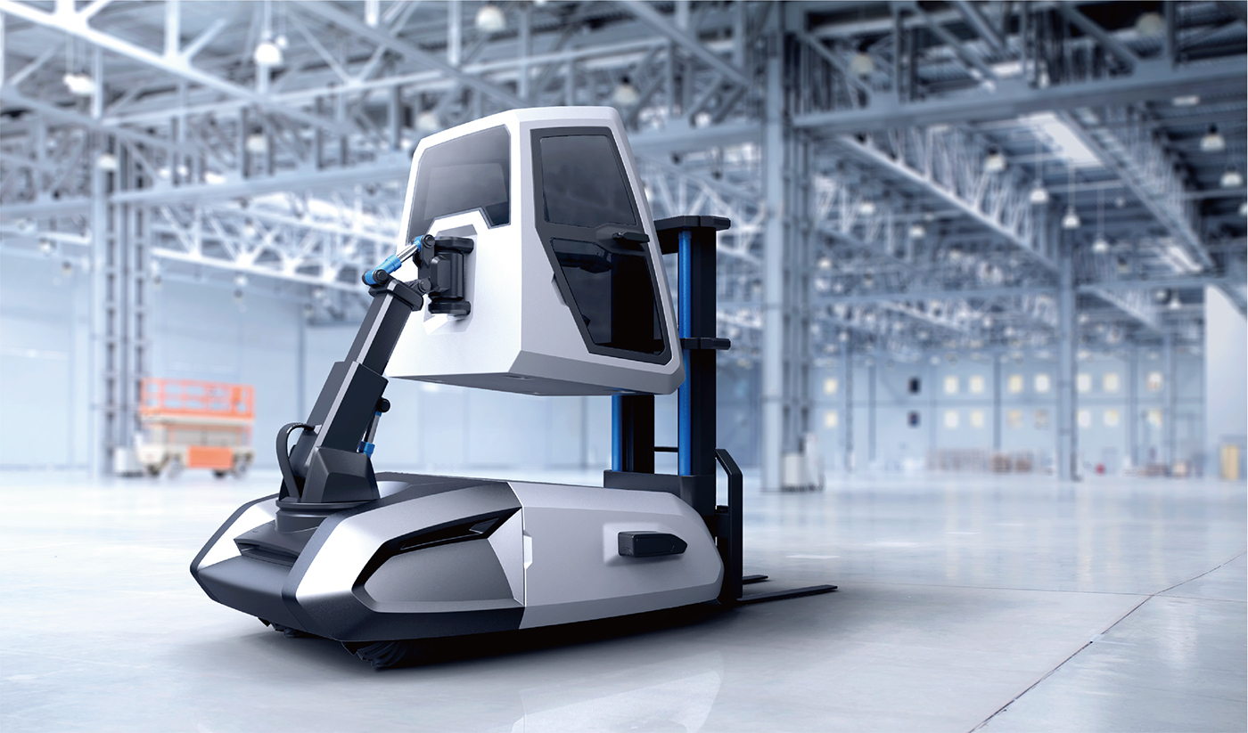 Archimedes，Forklift，conceptual design，cargo handling ，