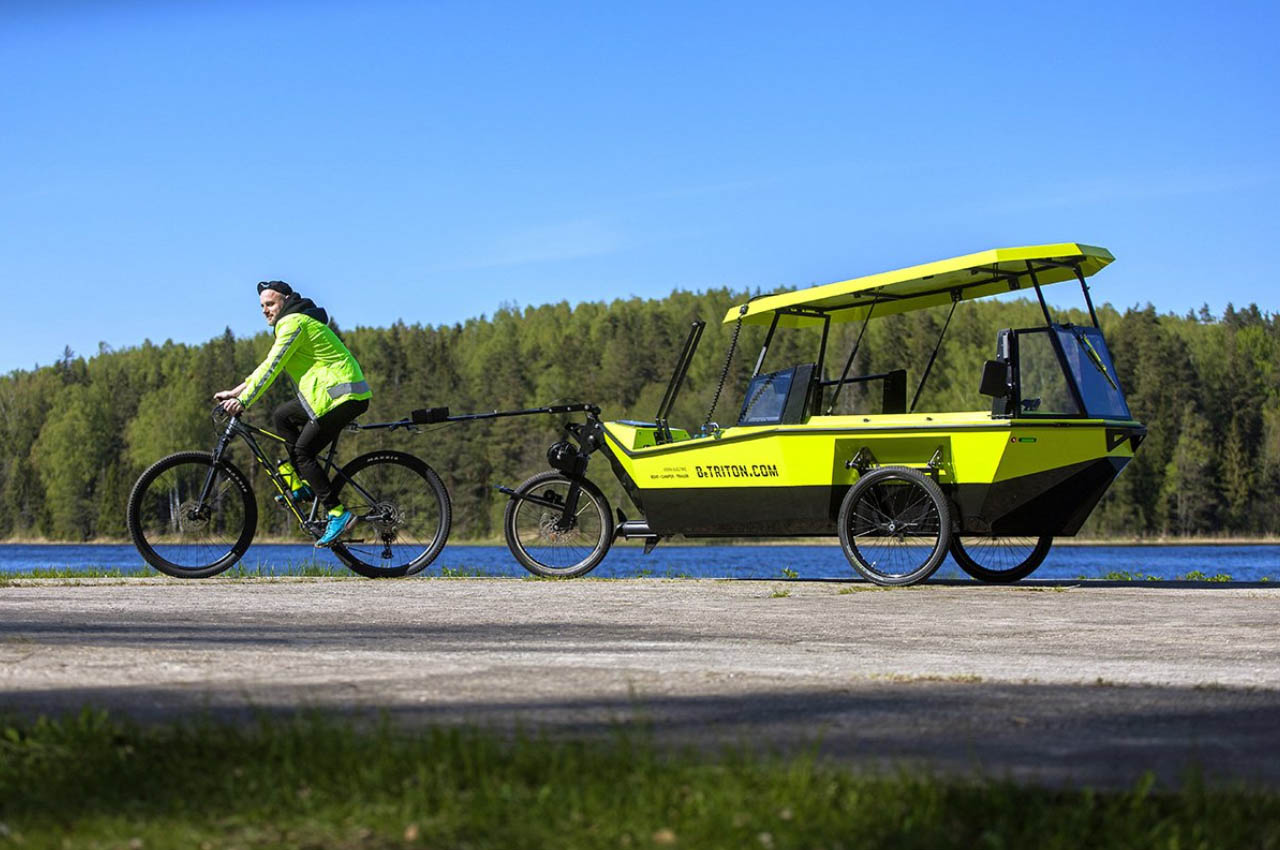 BeTriton 2.0，Bicycle，camping，ship，Outdoor equipment，trailer，