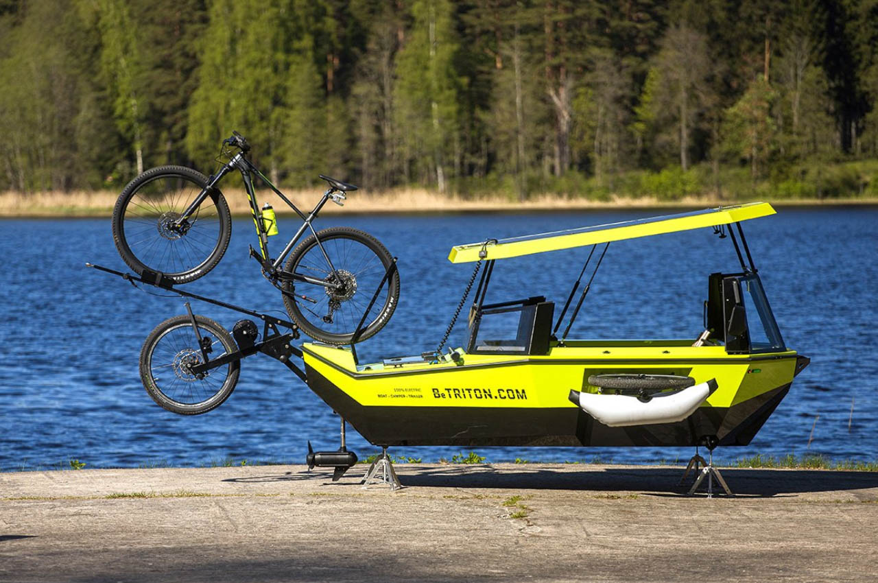 BeTriton 2.0，Bicycle，camping，ship，Outdoor equipment，trailer，
