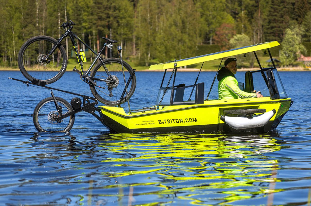 BeTriton 2.0，Bicycle，camping，ship，Outdoor equipment，trailer，